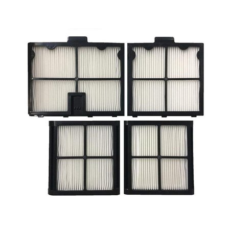 Maytronics Ultra Fine Filter Kit with 4 Panels for Dolphin Robotic Pool Cleaner 9991466-R4